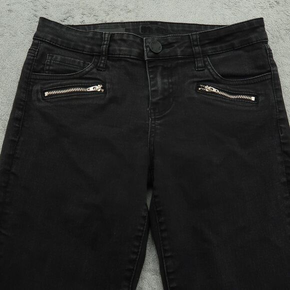 KUT from the Kloth Jeans Women's 4 Gray Low-Rise MIA Toothpick Skinny 27" Inseam - Picture 13 of 16